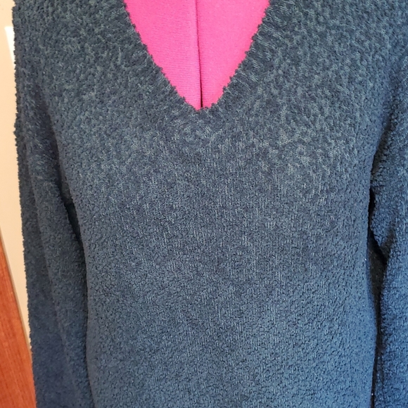 Evereve NWOT textured v-neck sweater - Picture 6 of 7